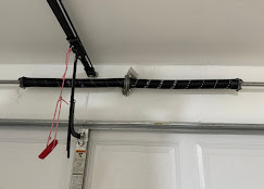 Garage door torsion spring replacement